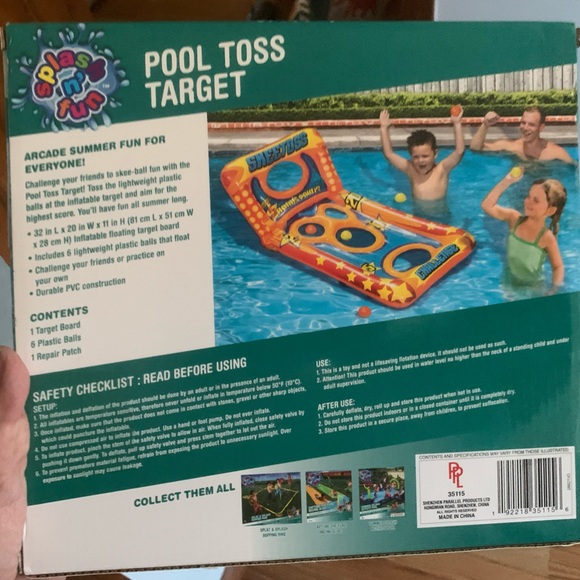 Splash n’ Fun Pool Toss Target - Picture 3 of 3